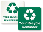 Custom Recycling Signs