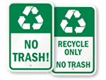 Bulk Trash Signs