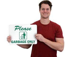 Garbage Signs
