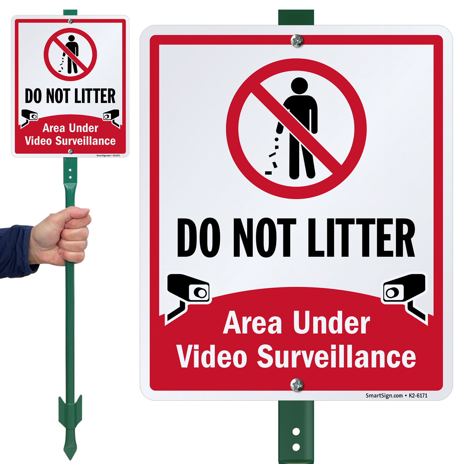 Do Not Litter Signs Dont Be A Litterbug Signs 