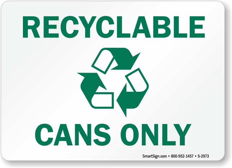 recyclable-cans-only-signs-recycling-signs-labels-sku-s-2973