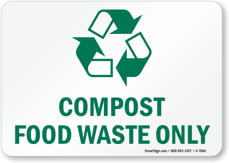Printable Compost Bin Sign Free To Download And Print.
