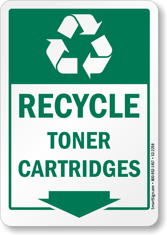 Hp Toner Recycling Shipping Label Pensandpieces 8871