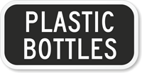 Plastic Bottles Sign