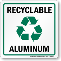 Recyclable Aluminum Label (with graphic)