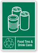 Food Tins & Drink Cans Label
