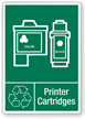 Printer Cartridges Recycling Labels