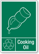Cooking Oil Recycling Label