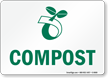 Recycling Composting Sign