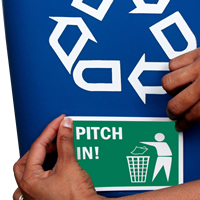 Pitch In Signs